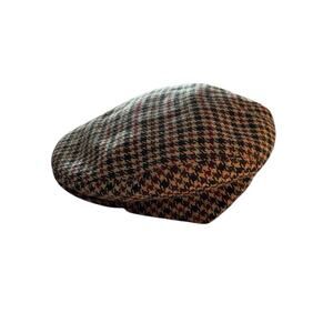 Kenmore Newsboy Flat Cabby Hat XL Scotland Wool Blend Cap Cir 23”